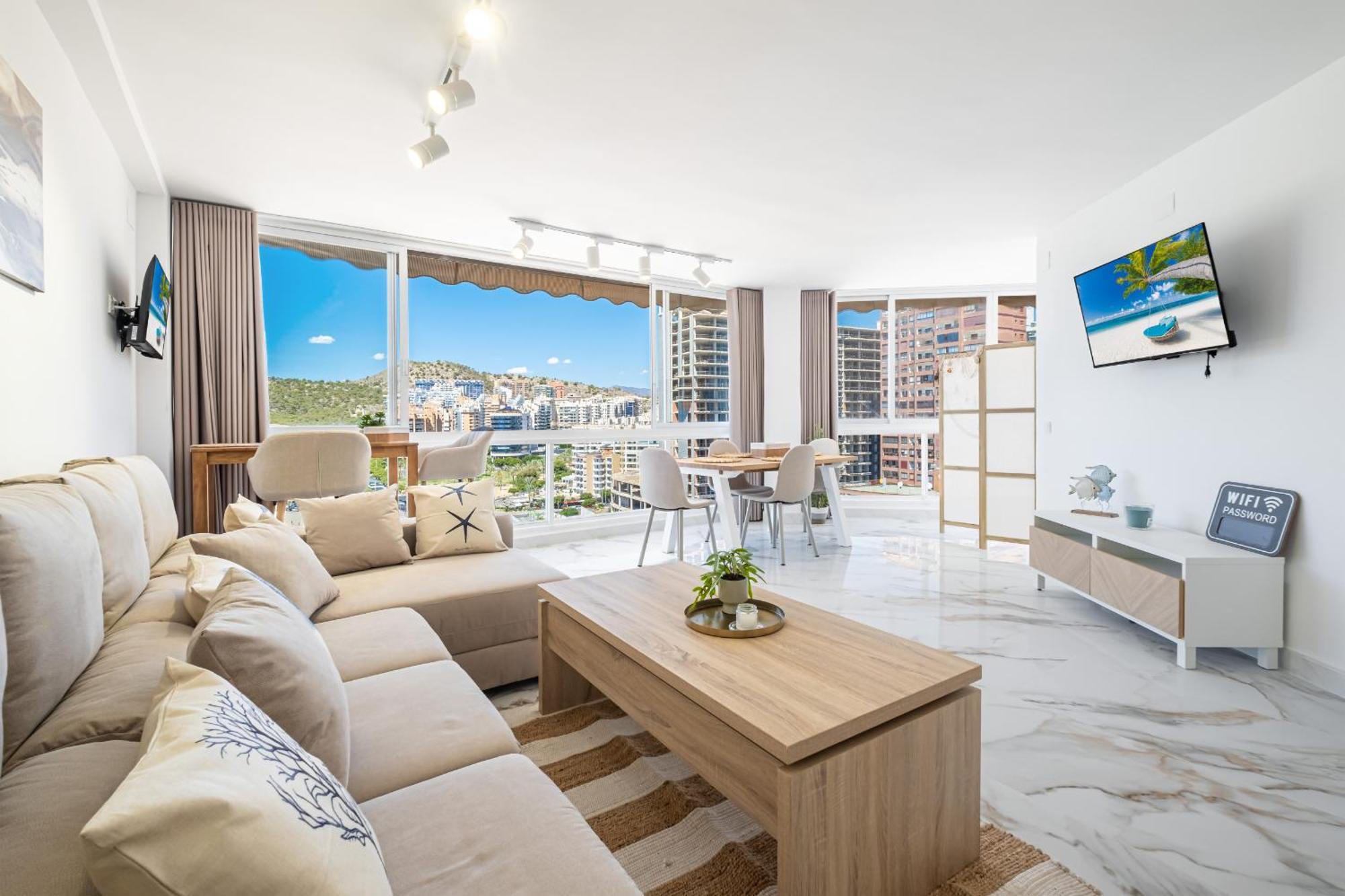 Atalaya Beach Apartments Sea View Finestrat Exterior foto